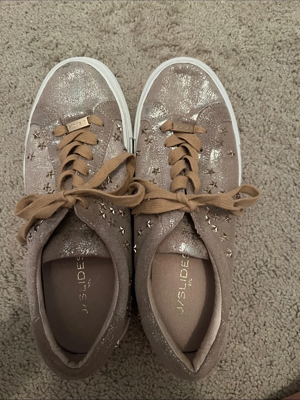 J/SLIDES metallic rose